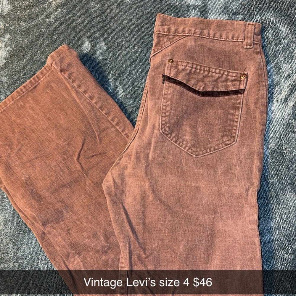 Levi's Brown Straight Jeans